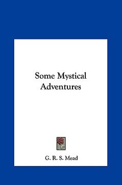 portada some mystical adventures (en Inglés)