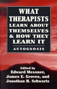 portada what therapists learn about themselves & how they learn it (en Inglés)