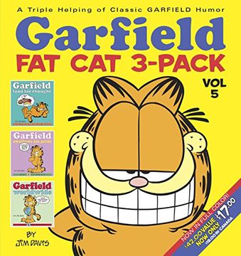 portada Garfield fat cat 3-Pack #5 (Garfield fat cat Three Pack) (in English)