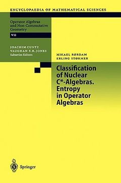 portada classification of nuclear c*-algebras. entropy in operator algebras (en Inglés)