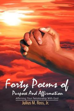 portada forty poems of purpose and affirmation