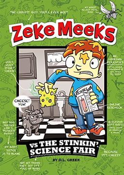 portada Zeke Meeks vs the Stinkin'Science Fair (en Inglés)