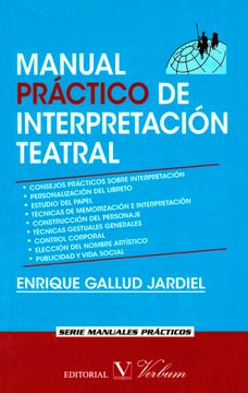 portada Manual Práctico de Interpretación Teatral