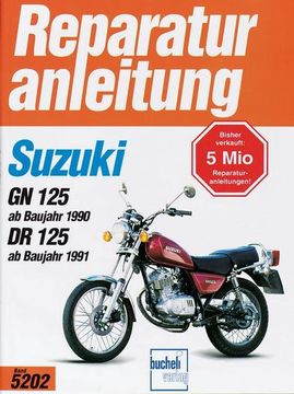 portada Suzuki gn 125 (ab Baujahr 1990), dr 125 (ab Baujahr 1991) (en Alemán)