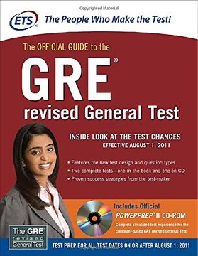 portada The Official Guide to the gre Revised General Test. Con Cd-Rom (Gre: The Official Guide to the General Test) 