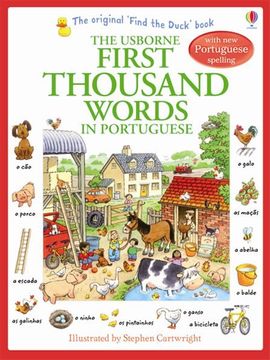 portada First Thousand Words in Portugese (en Inglés)