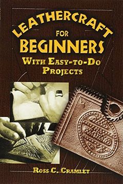 portada Leathercraft for Beginners: With Easy-To-Do Projects (in English)
