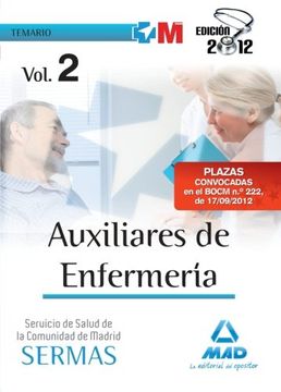 portada Temario II - auxiliares enfermeria servicio salud Madrid (Madrid (mad))