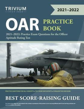 portada Oar Practice Book 2021-2022: Practice Exam Questions for the Officer Aptitude Rating Test 
