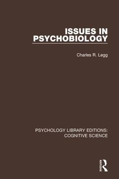 portada Issues in Psychobiology (en Inglés)