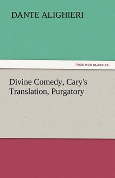 portada divine comedy, cary's translation, purgatory (en Inglés)