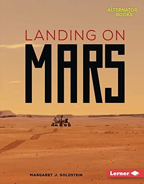 portada Landing on Mars Format: Library Bound (in English)