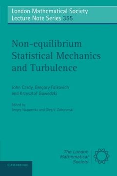 portada Non-Equilibrium Statistical Mechanics and Turbulence Paperback (London Mathematical Society Lecture Note Series) (en Inglés)