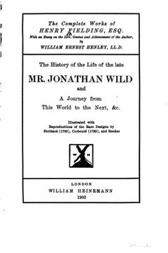 portada The History of The Life of The Late Mr. Jonathan Wild