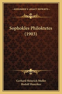 portada Sophokles Philoktetes (1903) (in German)
