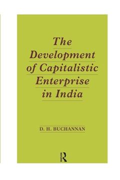 portada Development of Capitalistic Enterprise in India (en Inglés)
