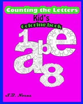 portada Counting the Letter: Kid's Coloring Book (en Inglés)