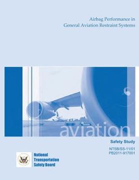 portada Safety Study: Airbag Performance in General Aviation Restraint Systems (in English)