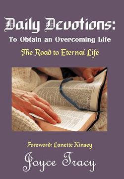 portada daily devotions: to obtain an overcoming life: the road to eternal life