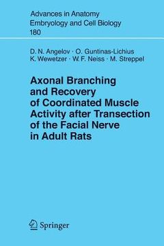 portada axonal branching and recovery of coordinated muscle activity after transsection of the facial nerve in adult rats (en Inglés)