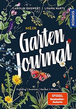 portada Mein Gartenjournal: Frühling, Sommer, Herbst, Winter (en Alemán)