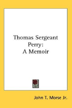 portada thomas sergeant perry: a memoir (en Inglés)