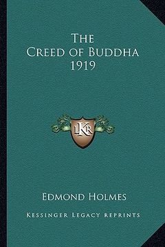 portada the creed of buddha 1919 (in English)