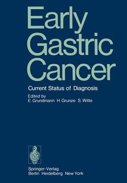 portada early gastric cancer: current status of diagnosis (en Inglés)