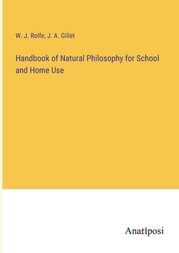 portada Handbook of Natural Philosophy for School and Home Use (en Inglés)