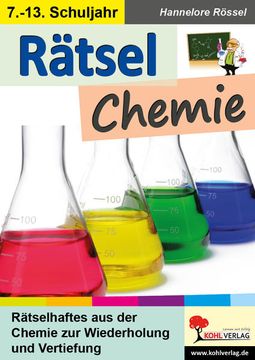 portada Rätsel Chemie - Rätselhaftes aus der Chemie zur Wiederholung und Vertiefung (en Alemán)