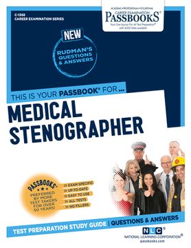 portada Medical Stenographer (C-1368): Passbooks Study Guide Volume 1368