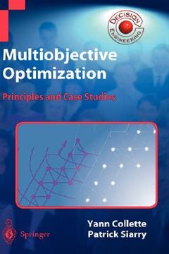 portada multiobjective optimization: principles and case studies (in English)