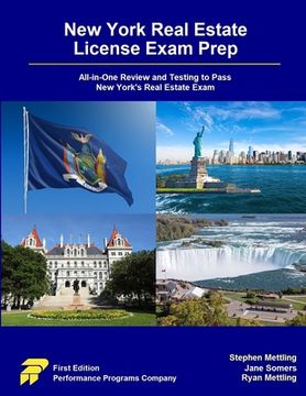 portada New York Real Estate License Exam Prep: All-in-One Review and Testing to Pass New York's Real Estate Exam 