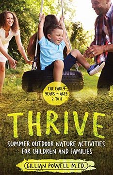 portada Thrive Summer Outdoor Nature Activities for Children and Families (en Inglés)