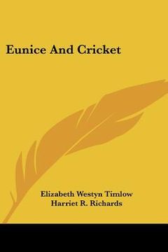 portada eunice and cricket (en Inglés)