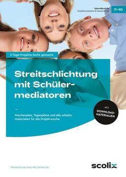 portada Streitschlichtung mit Schülermediatoren (en Alemán)