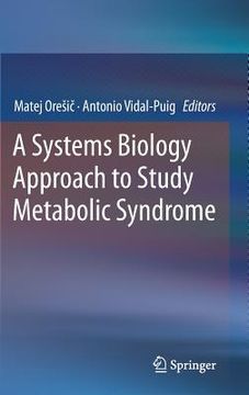 portada A Systems Biology Approach to Study Metabolic Syndrome (en Inglés)