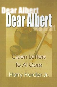 portada dear albert: open-letters to al gore mostly concerning the environment (en Inglés)