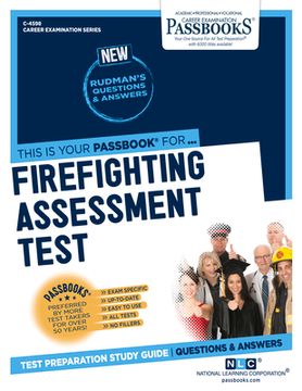portada Firefighting Assessment Test (Fat) (C-4598): Passbooks Study Guide Volume 4598 (en Inglés)