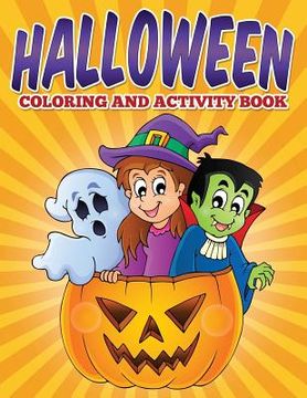 portada Halloween Coloring and Activity Book (in English)