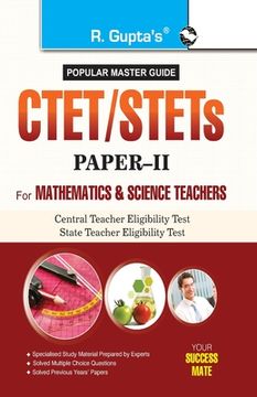 portada CTET/STETs: PaperII (For Classes VI to VIII) Elementary Stage for (Mathematics & Science Teachers) Exam Guide (en Inglés)