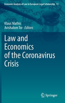 portada Law and Economics of the Coronavirus Crisis 