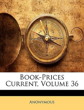 portada book-prices current, volume 36 (en Inglés)