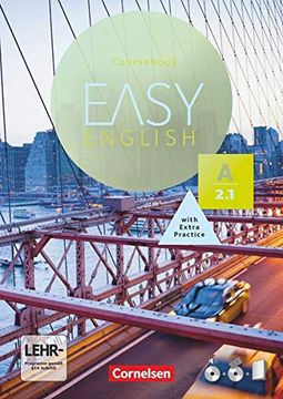 portada Easy English: A2: Band 1 - Kursbuch: Mit Audio-Cd, Phrasebook, Aussprachetrainer und Video-Dvd (en Inglés)