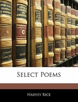 portada select poems (in English)