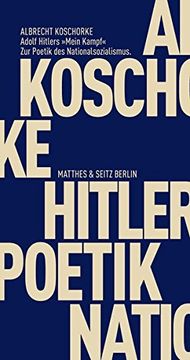 portada Adolf Hitlers Mein Kampf zur Poetik des Nationalsozialismus (in German)