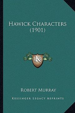 portada hawick characters (1901) (in English)