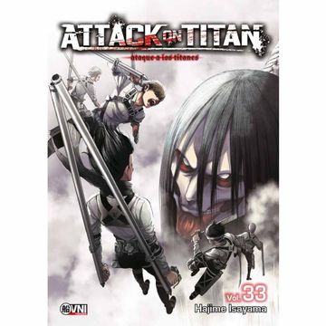 portada Attack on Titan 33 3 ed