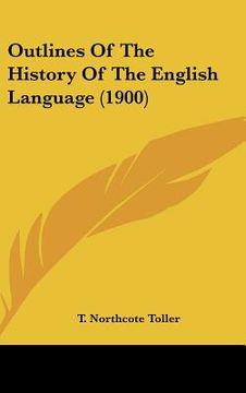 portada outlines of the history of the english language (1900) (in English)