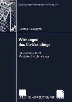 portada Wirkungen des Co-Brandings: Erkenntnisse durch Mastertechnikpluralismus (neue betriebswirtschaftliche forschung (nbf)) (German Edition)